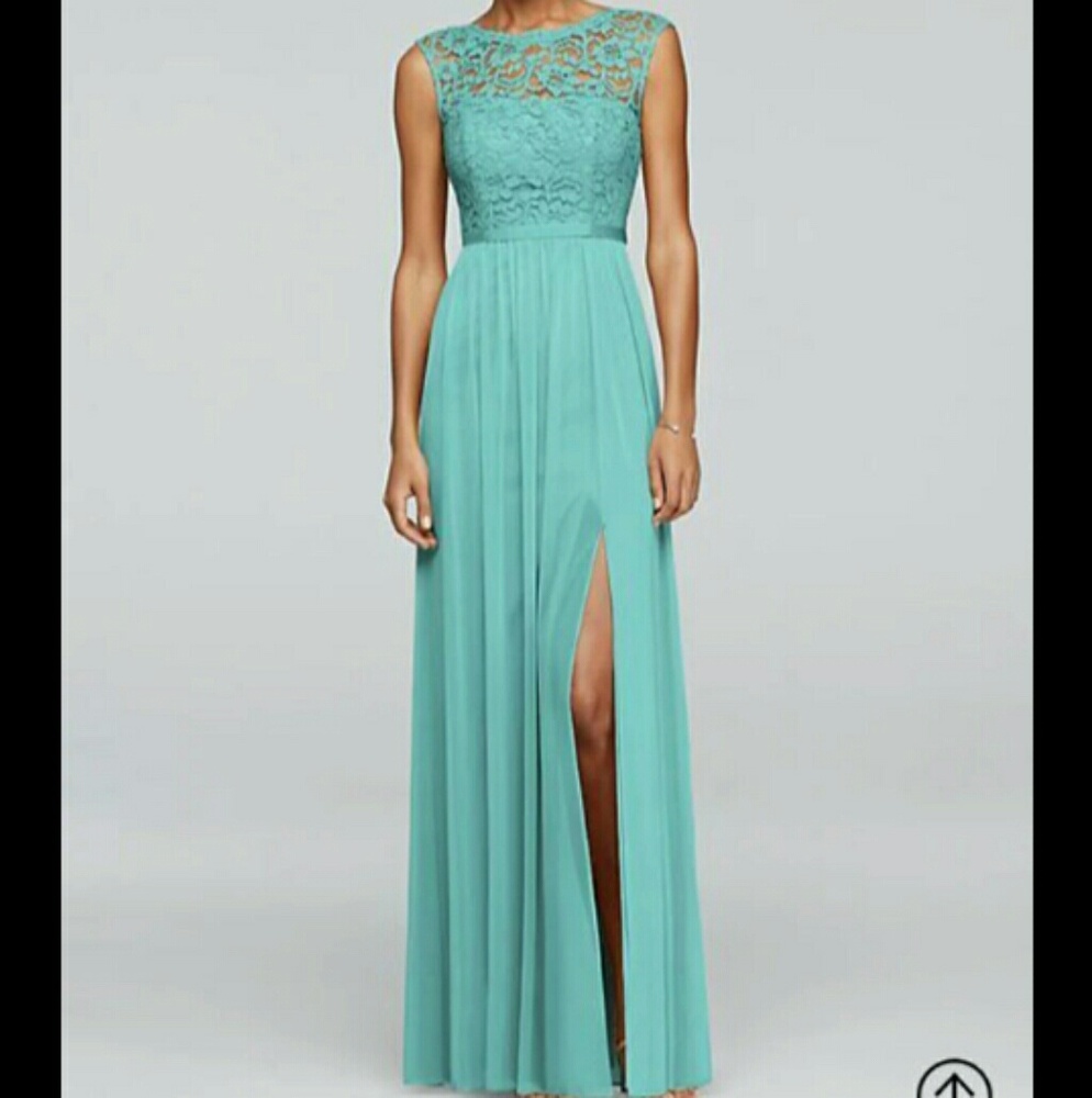 David's bridal bridesmaid dress